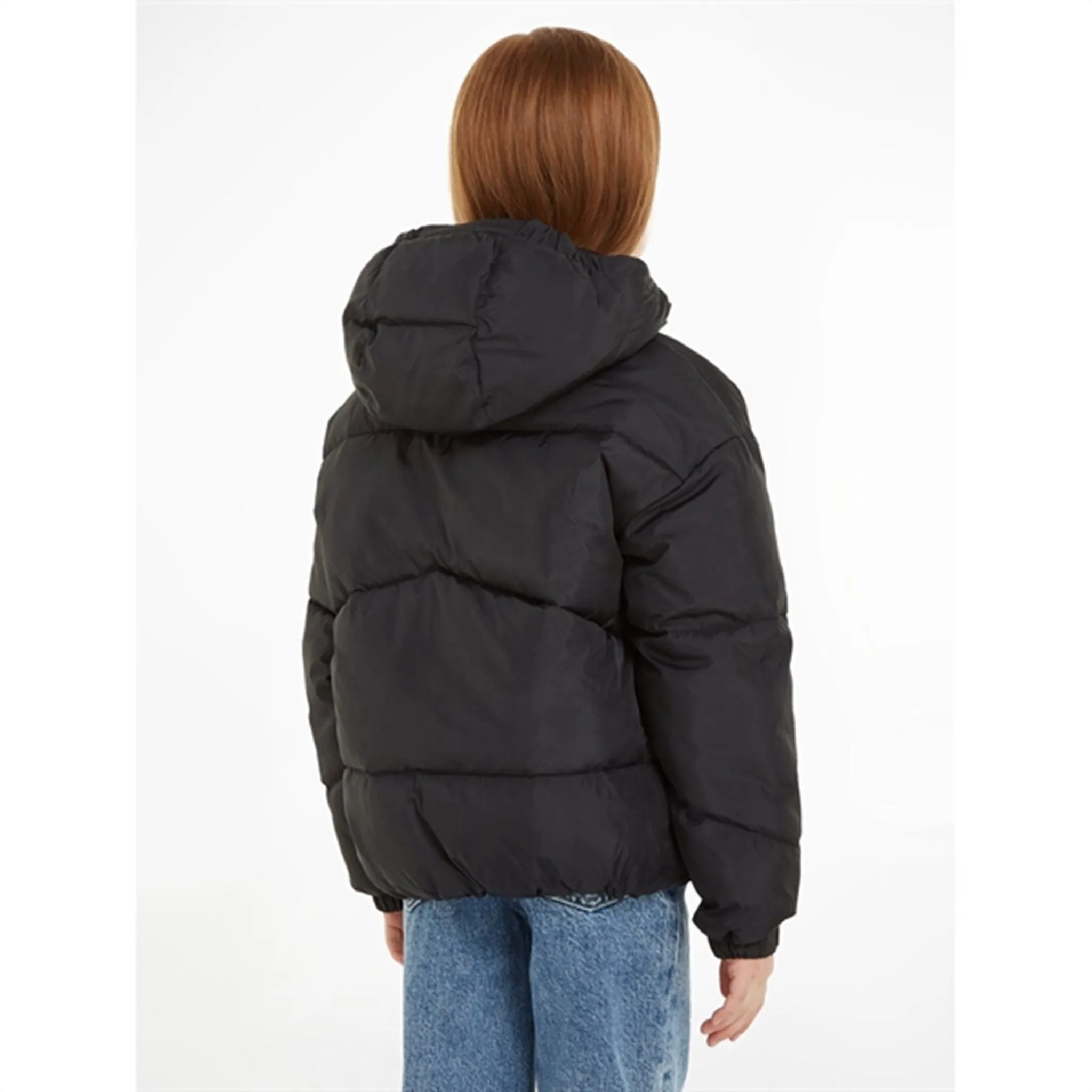 Calvin Klein Ck Short Puffer Jacket Ck Black