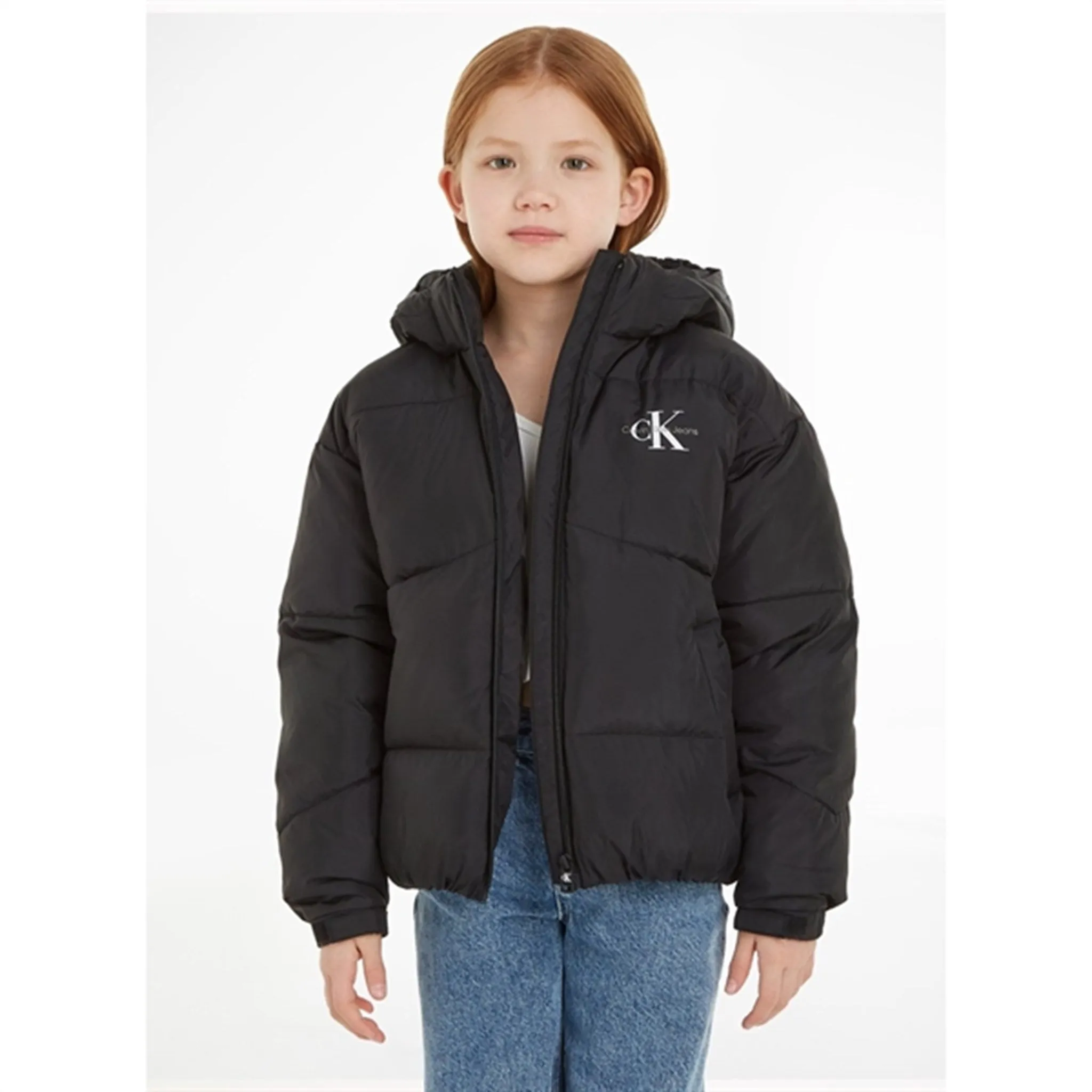 Calvin Klein Ck Short Puffer Jacket Ck Black