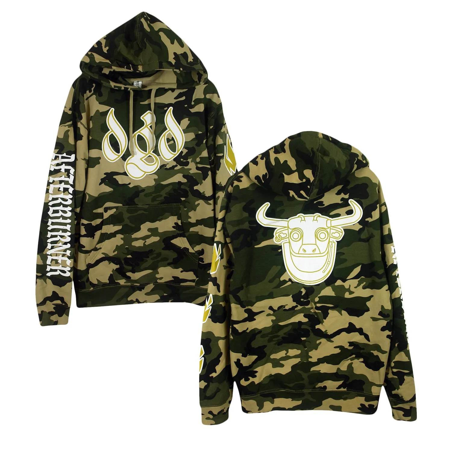 Camo Pullover Hoodie