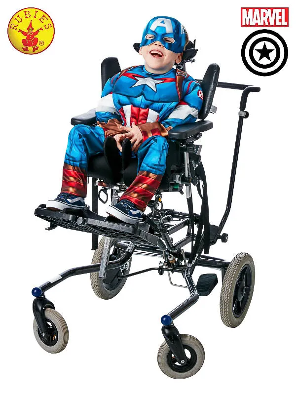 CAPTAIN AMERICA ADAPTIVE COSTUME, CHILD