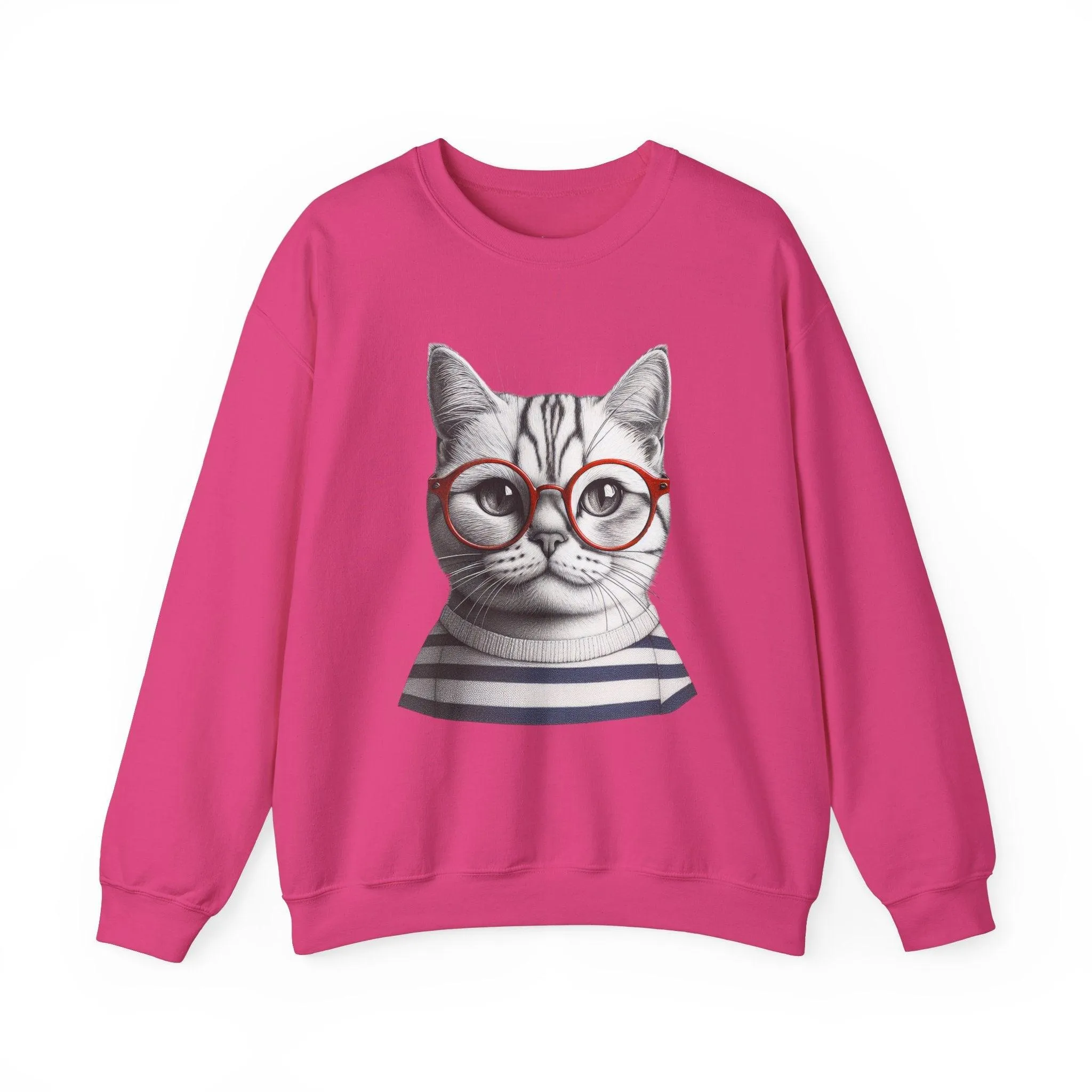 Cat-titude Unisex Heavy Blend Crewneck Sweatshirt