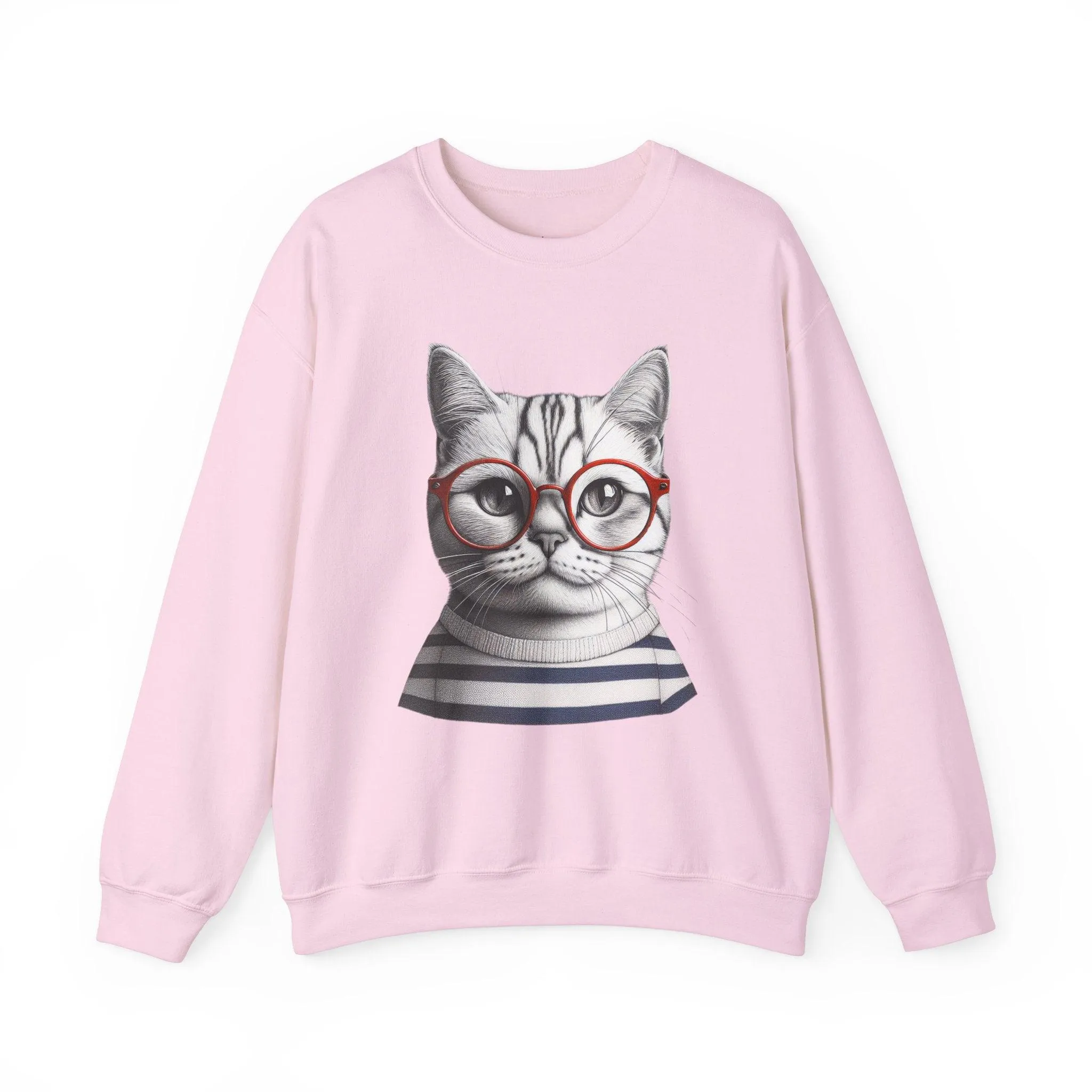 Cat-titude Unisex Heavy Blend Crewneck Sweatshirt