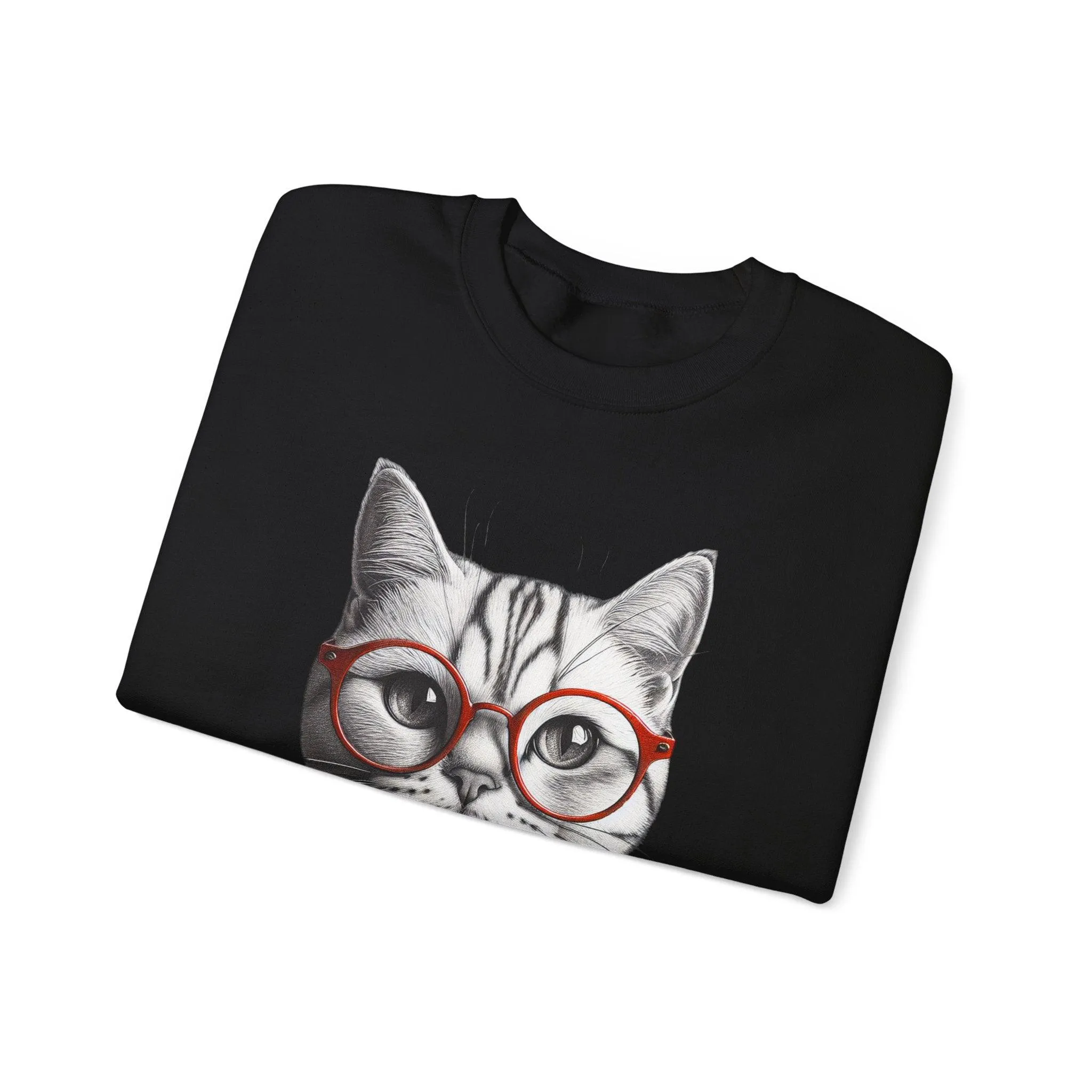 Cat-titude Unisex Heavy Blend Crewneck Sweatshirt