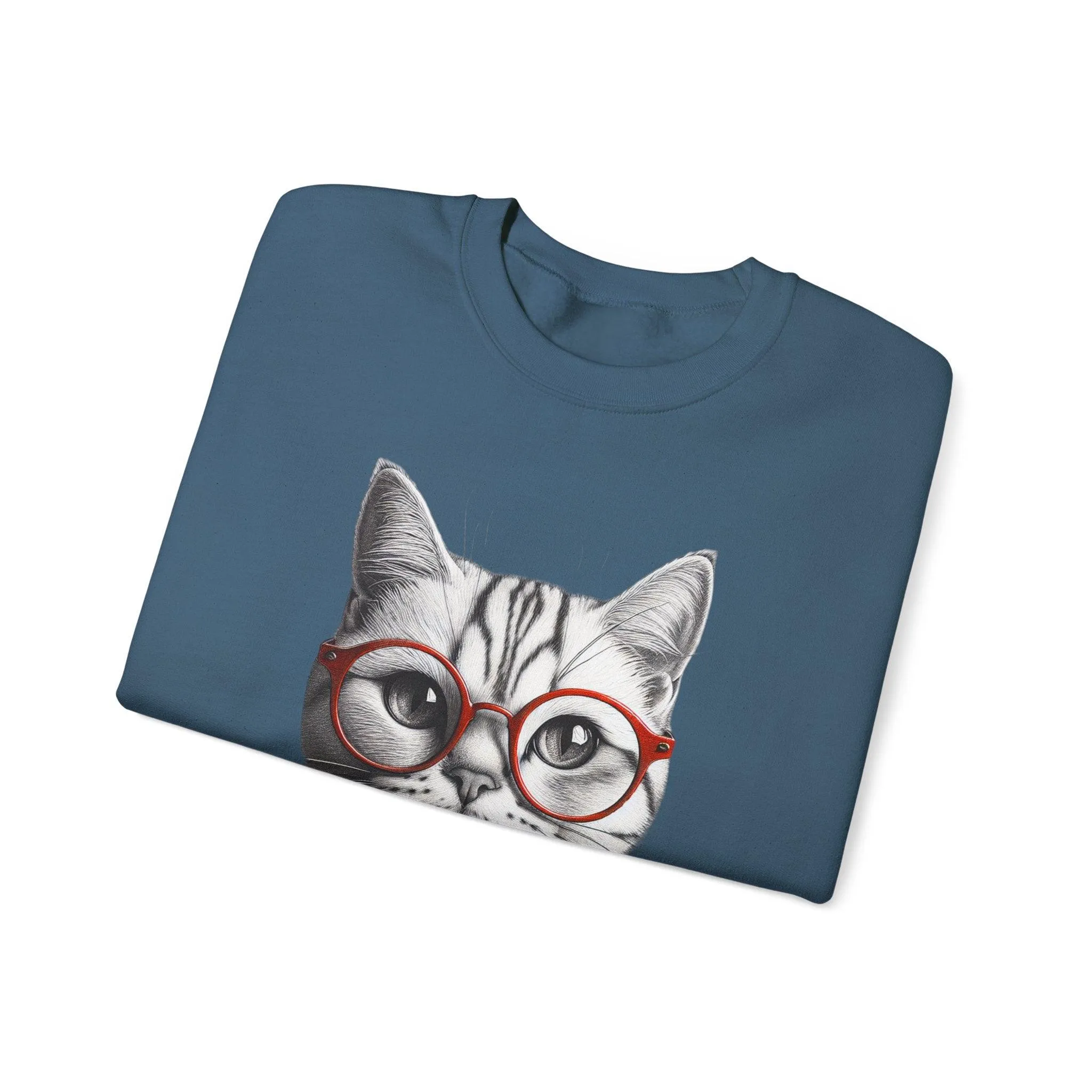 Cat-titude Unisex Heavy Blend Crewneck Sweatshirt