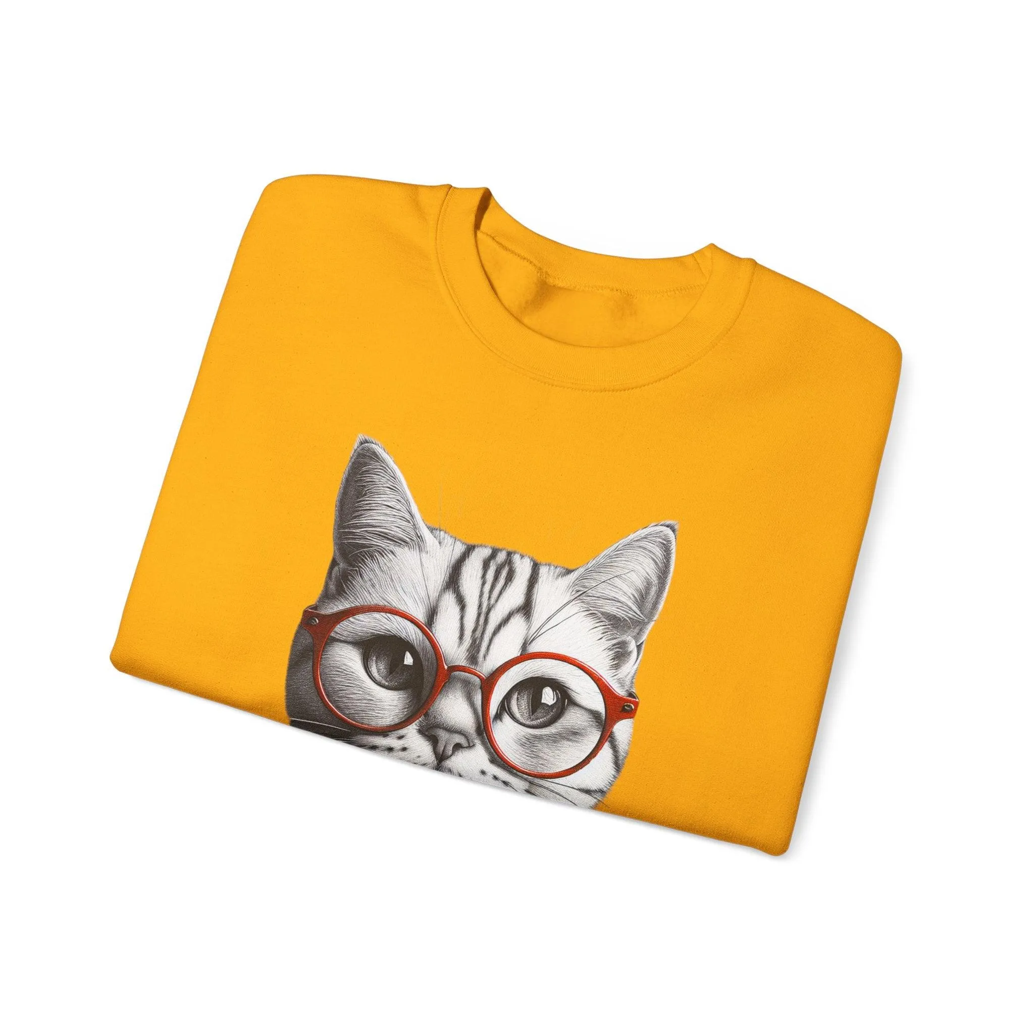 Cat-titude Unisex Heavy Blend Crewneck Sweatshirt