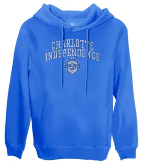 Charlotte Independence Athletic Wordmark Fleece Pullover Hoodie - Royal