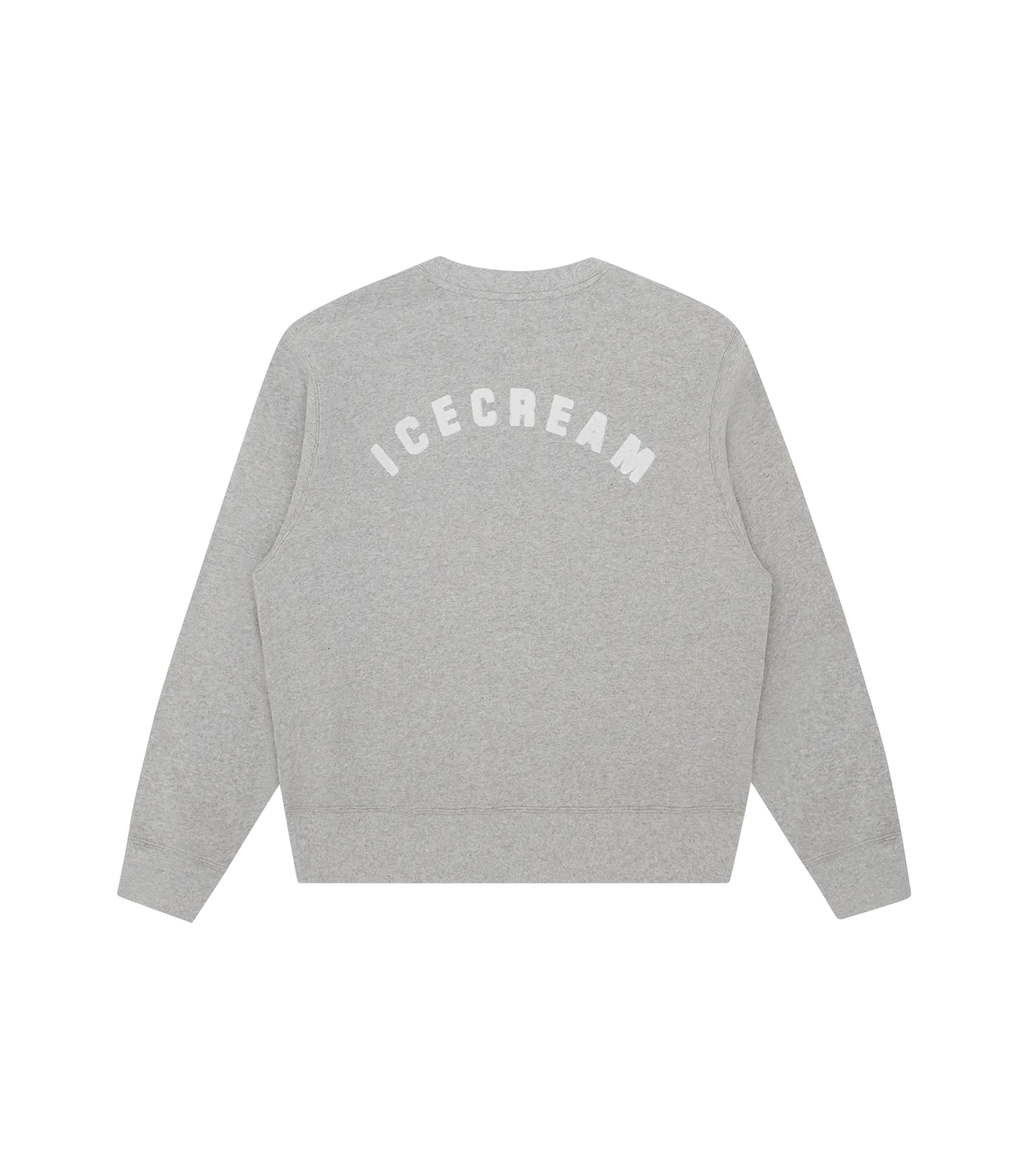 CHENILLE CREWNECK - HEATHER GREY