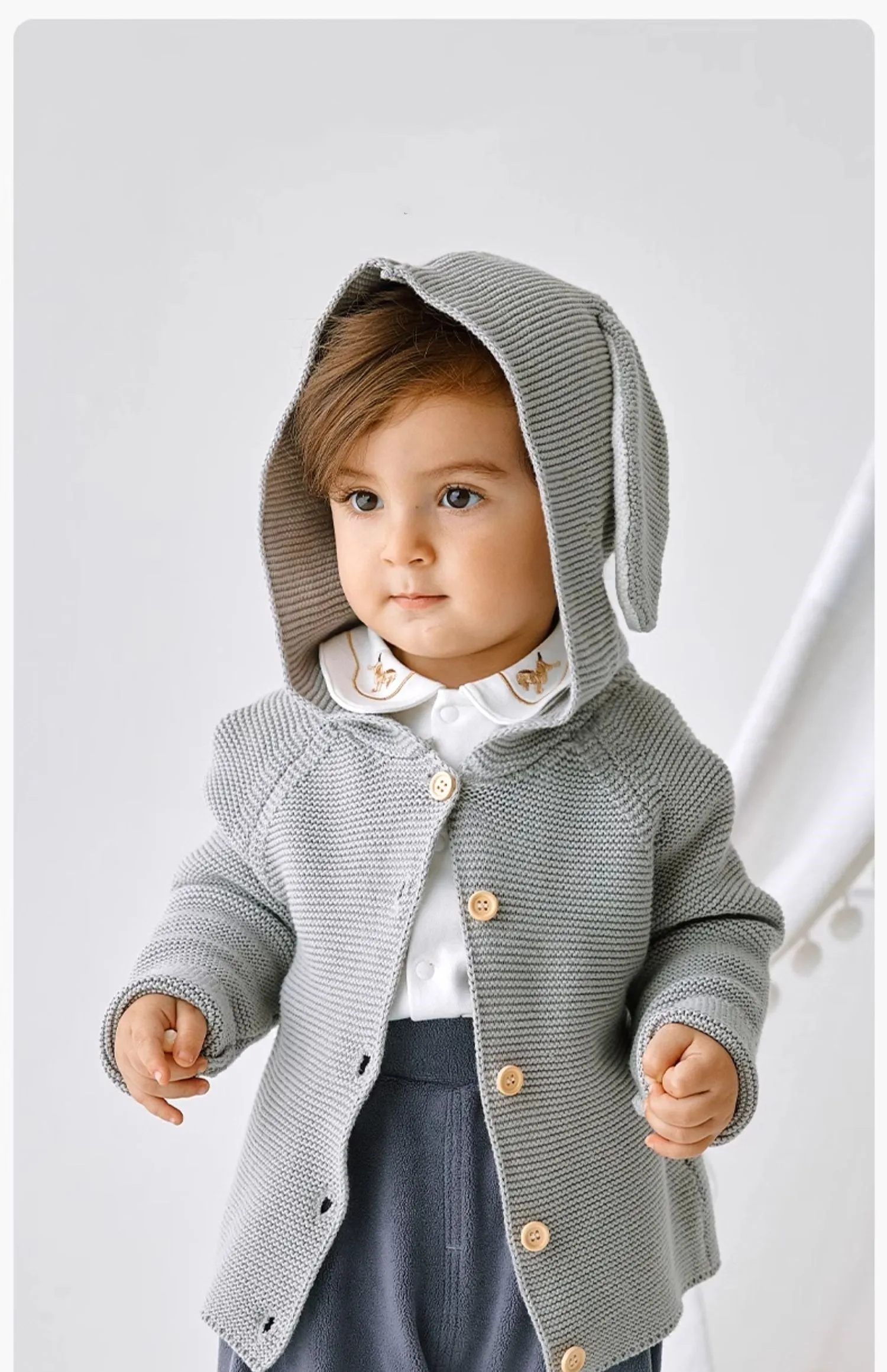 Children's Rabbit Ears Sweater