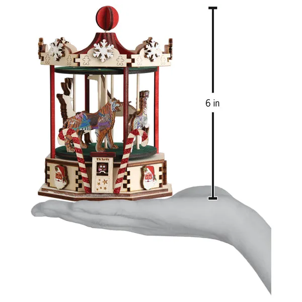 Christmas Carousel Ornament