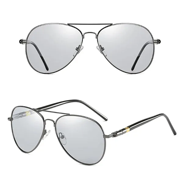 Classy Men Photochromic Aviator Sunglasses