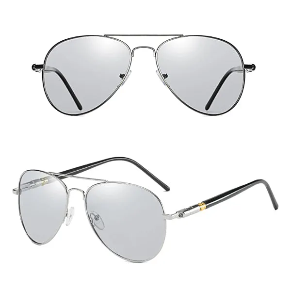 Classy Men Photochromic Aviator Sunglasses