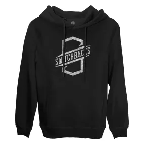 Colorado Switchbacks Mono Badge Fleece Pullover Hoodie - Black