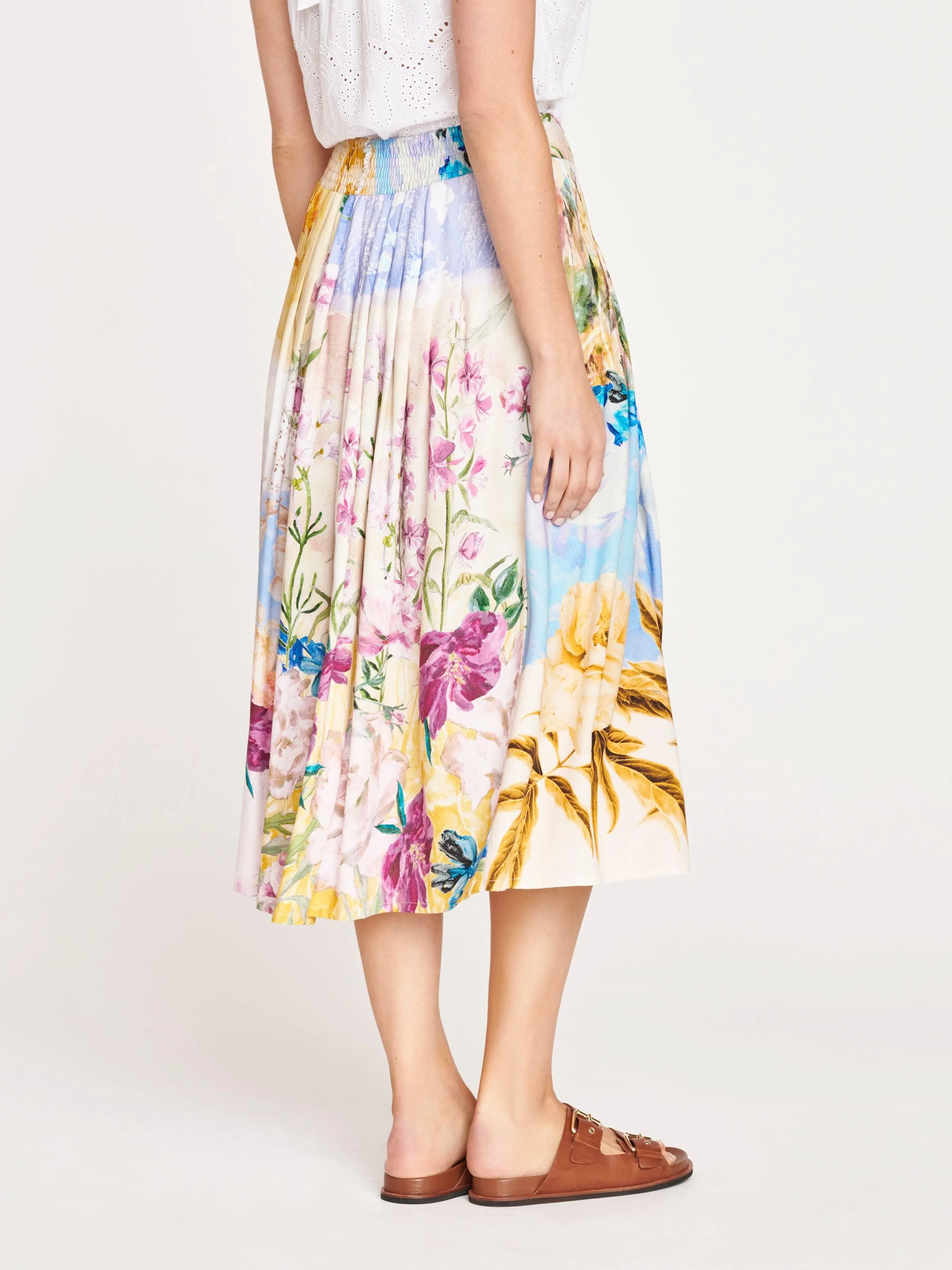 Cotswold Tencel™  Floral Midi Skirt