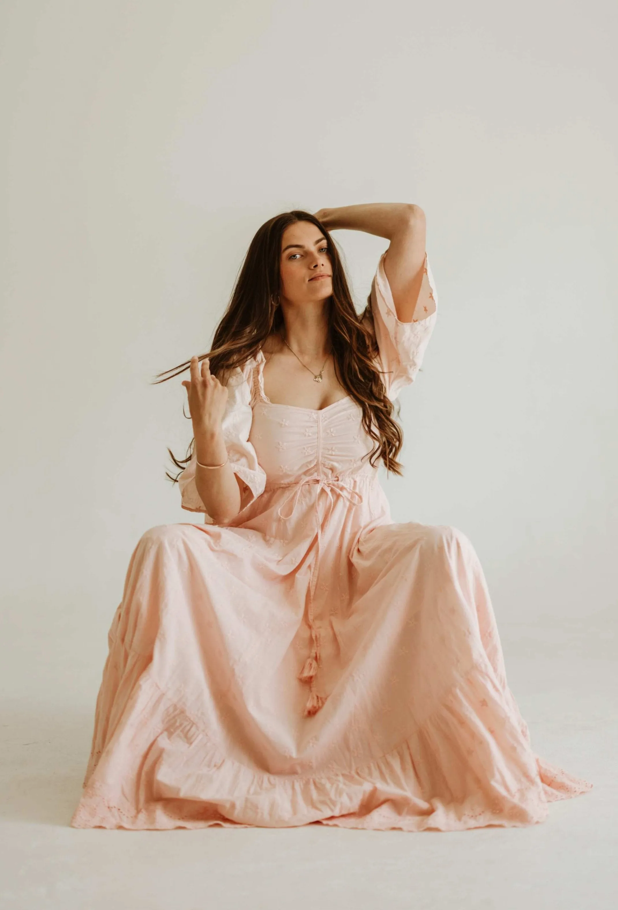 Coven & Co Starlight Gown - Pink