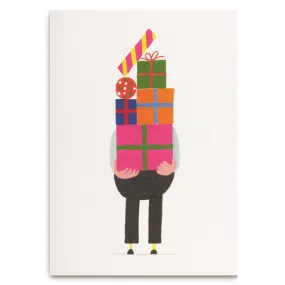 Daniel Frost Pile of Presents Card by Lagom Design