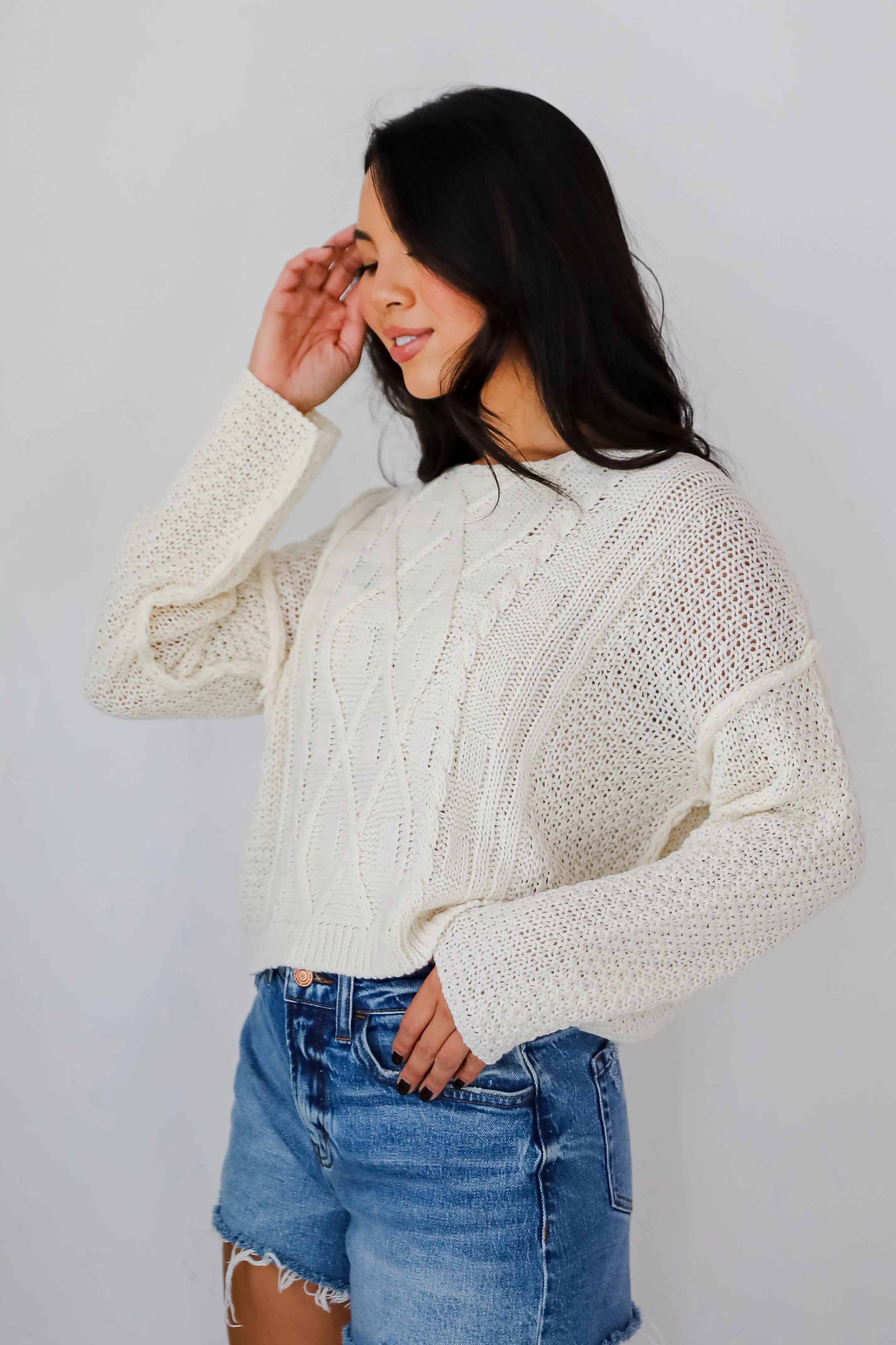 Exceptional Coziness Cable Knit Sweater