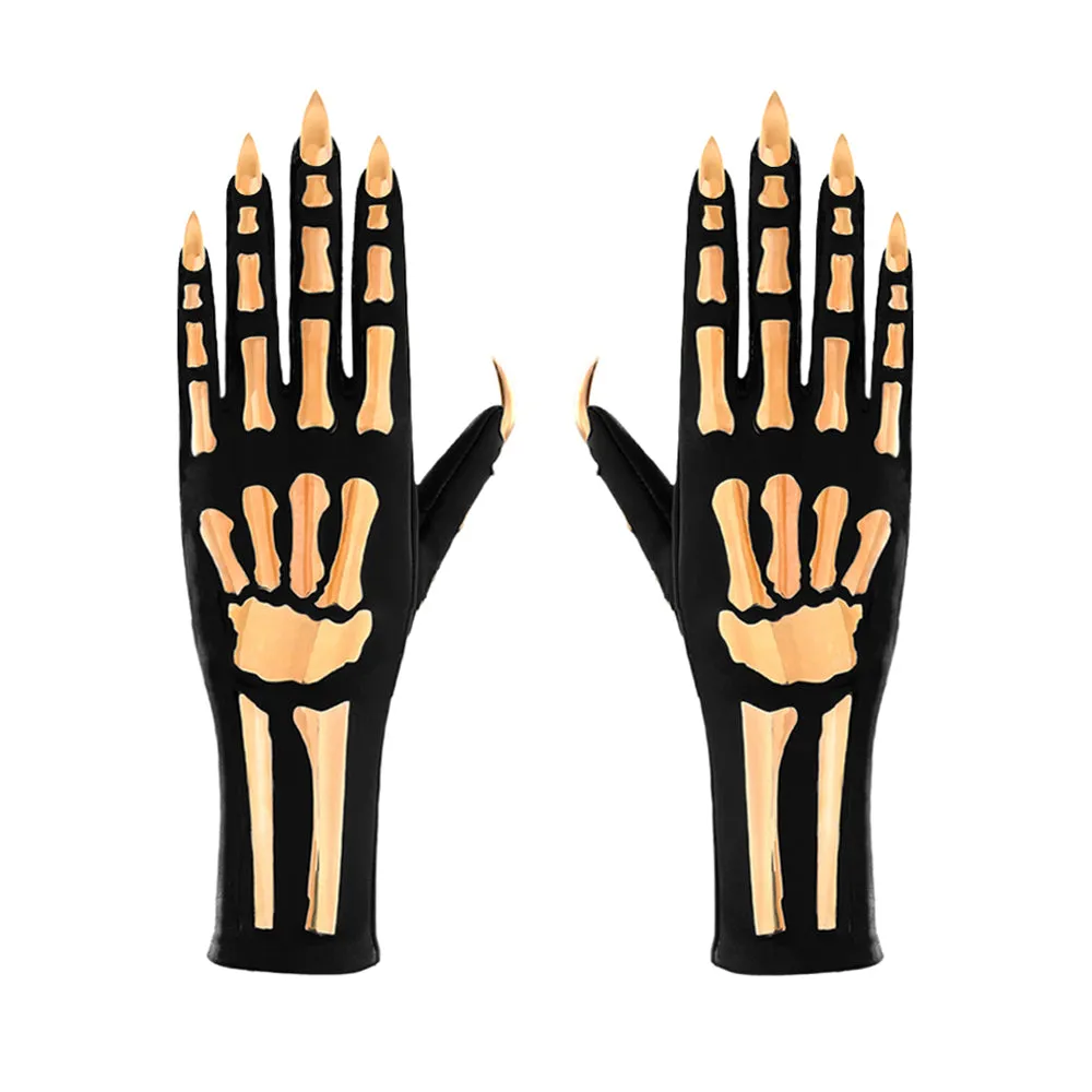 EXTENDED METAL BONES NAIL GLOVES