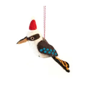 Felt Kate Kookaburra Christmas Ornament