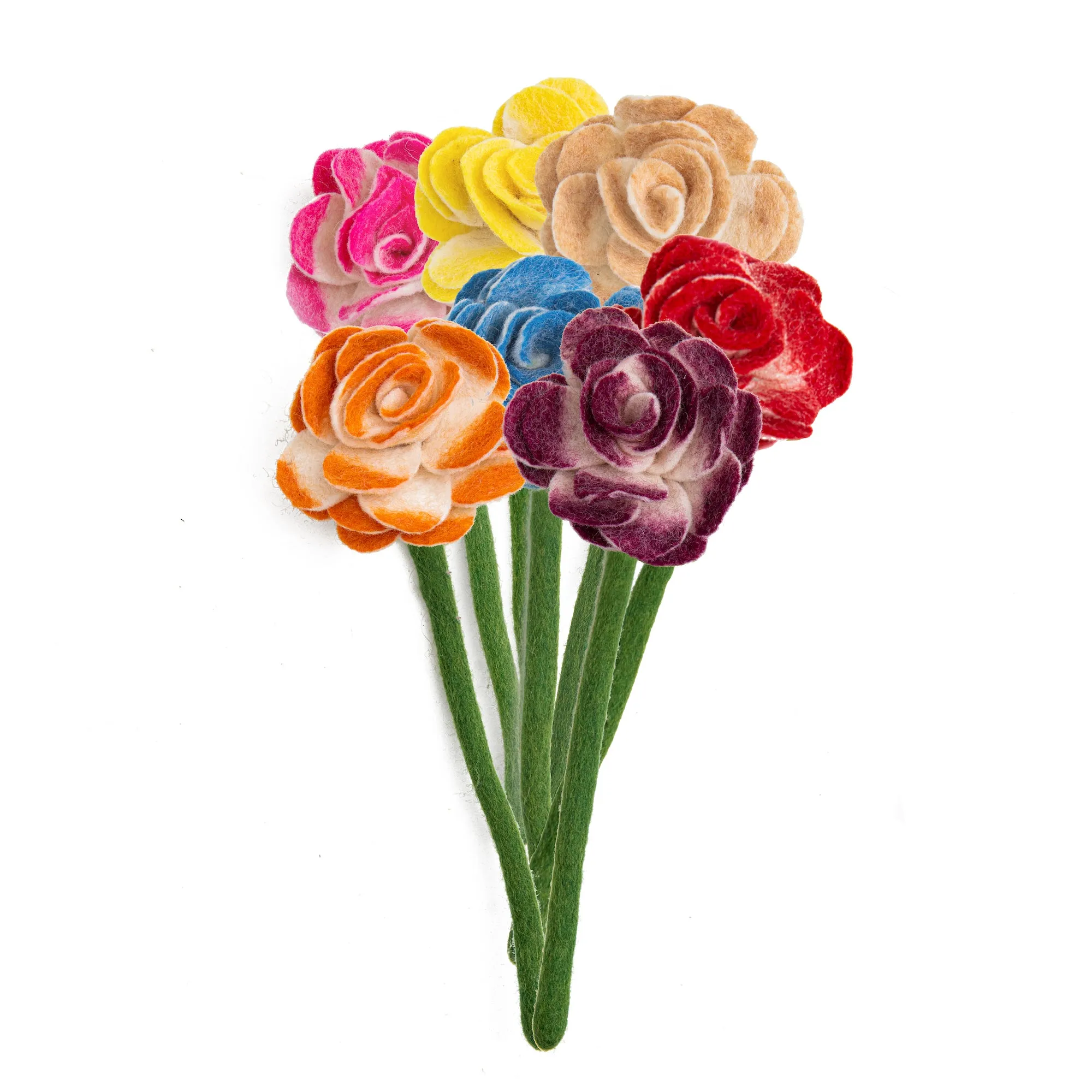 Felt Ranunculus Flower