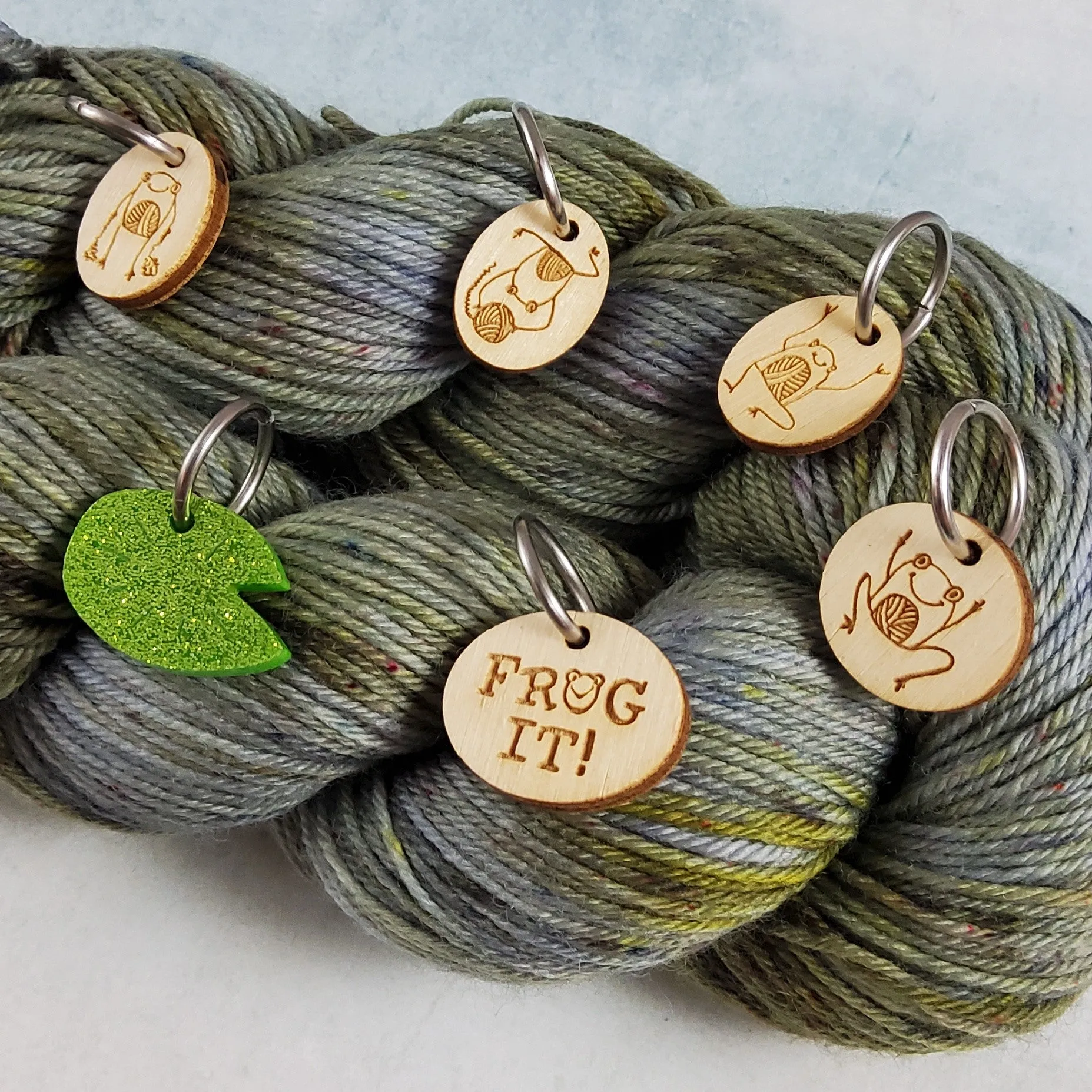 Frog It Stitch Marker Set