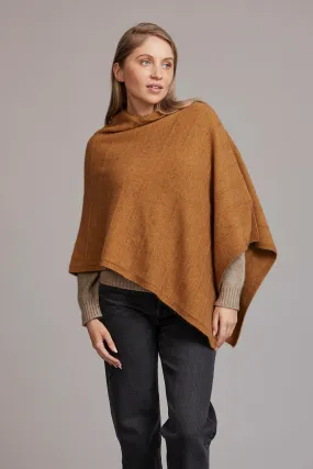 GARTER DETAIL PONCHO