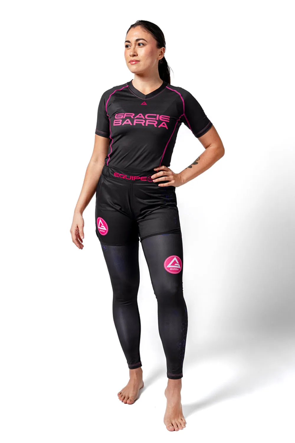 GB Sakura Womens Compression Pants - Black