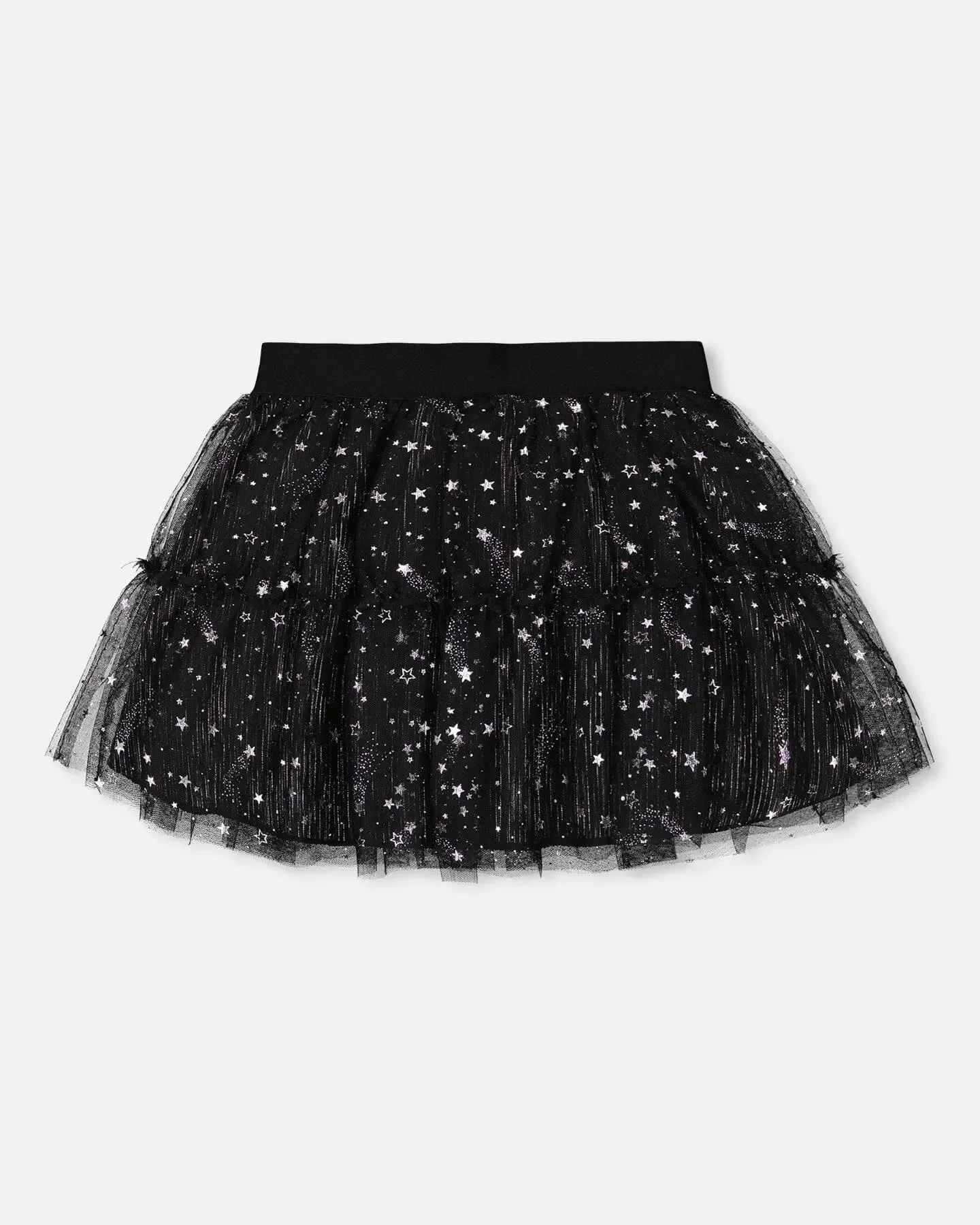 Glittering Tulle Skirt Black