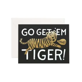 Go Get 'Em Tiger Card