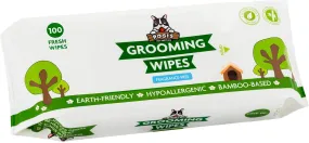 Grooming Wipes - Hypoallergenic Pet Wipes for Dogs & Cats - Plant-Based, Earth-Friendly, Deodorizing