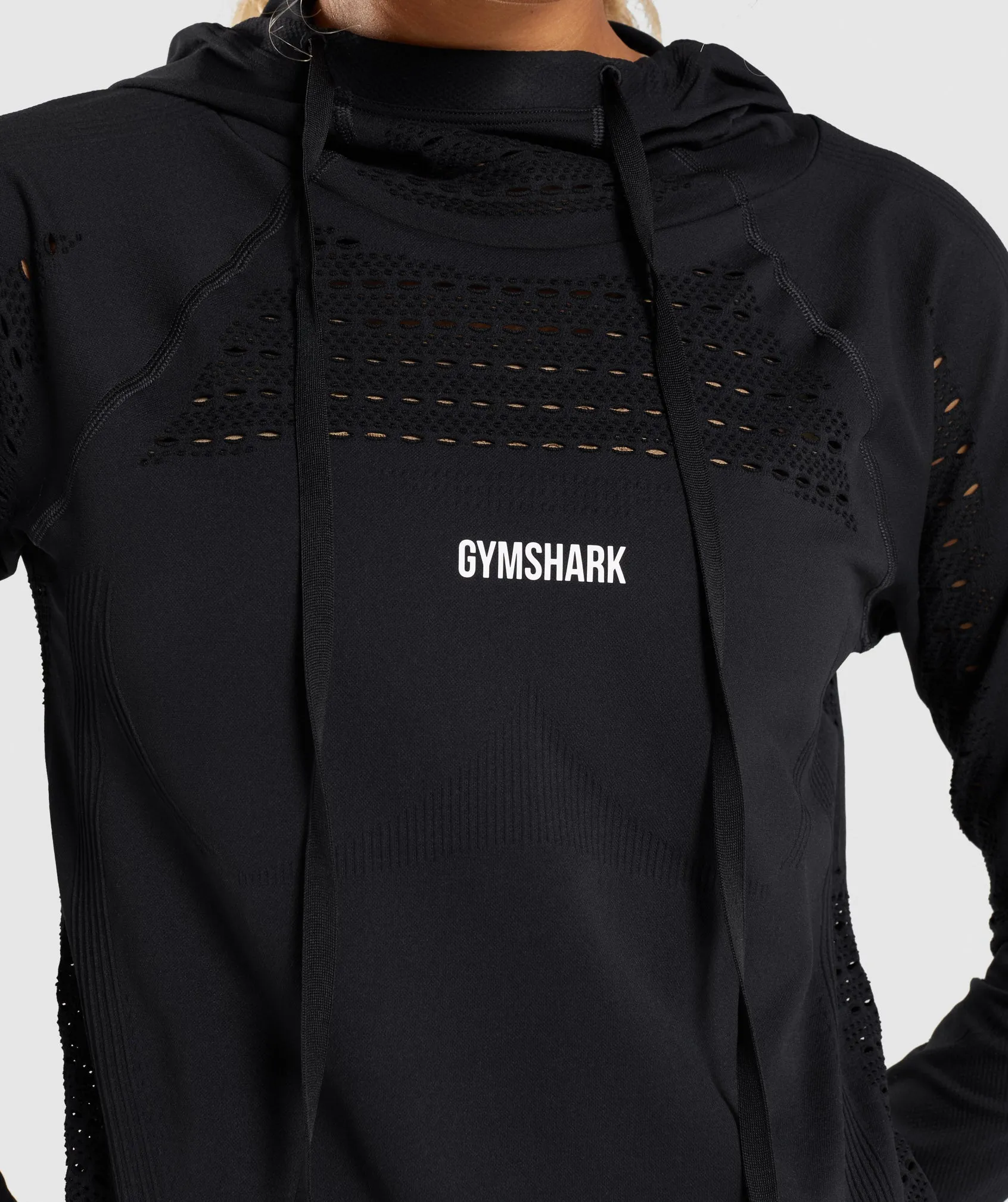 Gymshark Energy Seamless Hoodie - Black