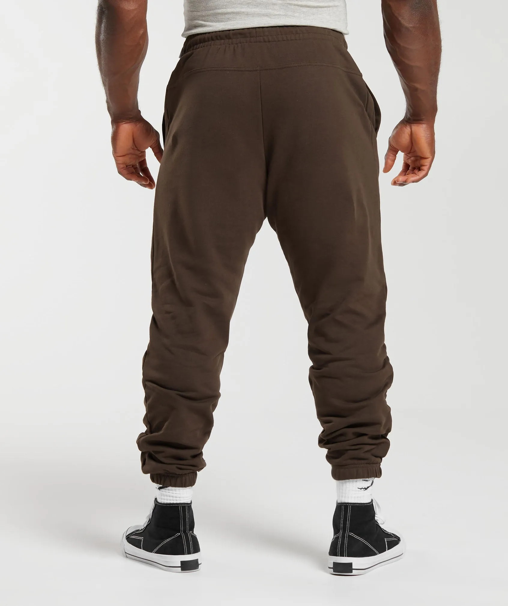 Gymshark Global Lifting Oversized Pants - Brown