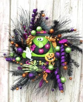 Halloween Witch wreath