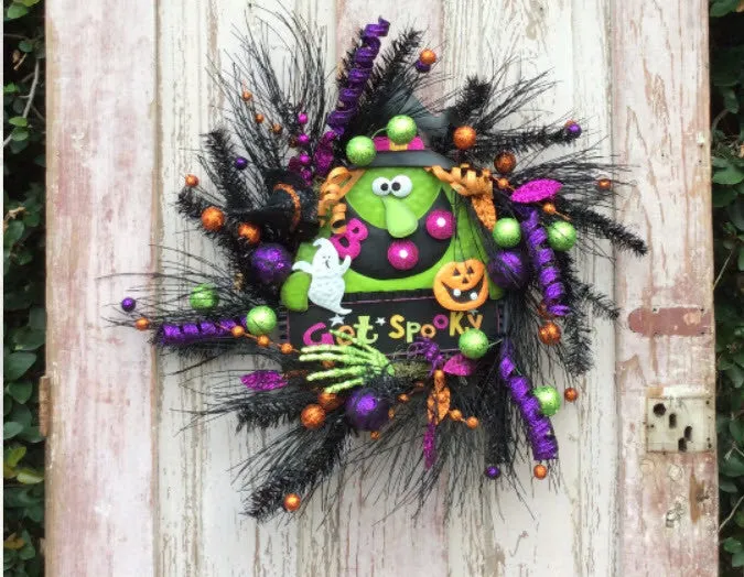 Halloween Witch wreath