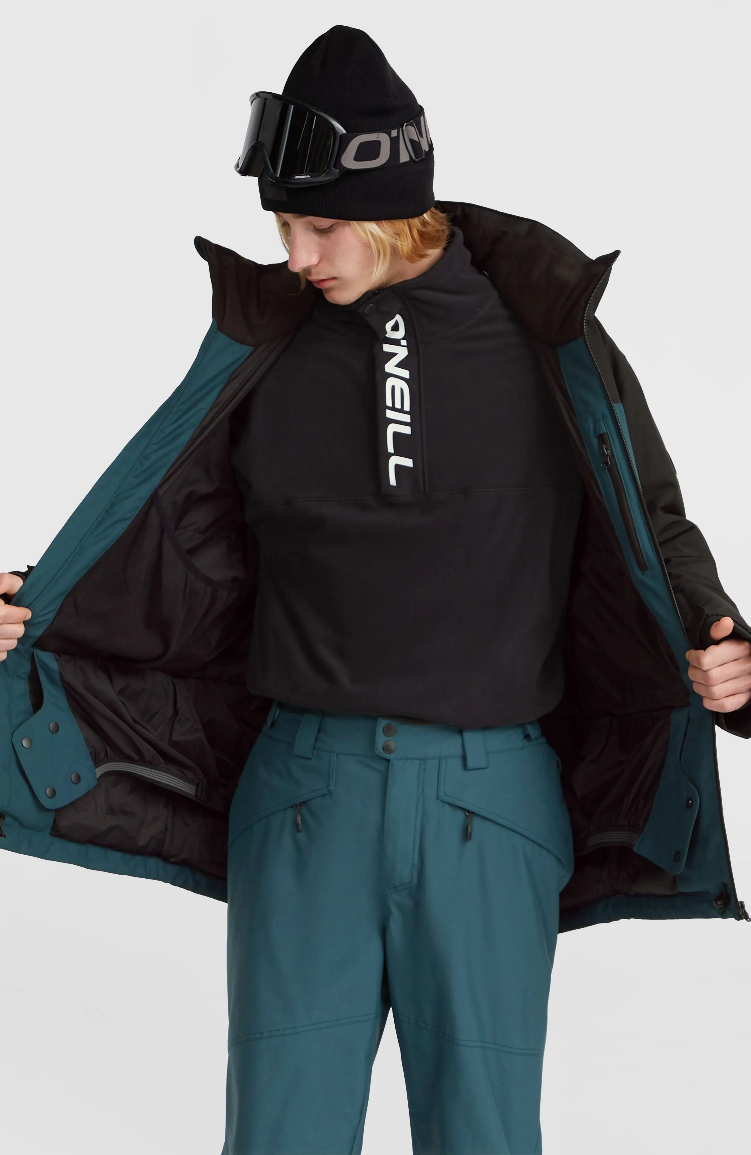 Hammer Plus Snow Jacket | Alma Steel Colour Block