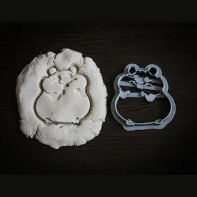 Hamster Cookie Cutter - Fun Animal Cookie Stamp for Baking Delights