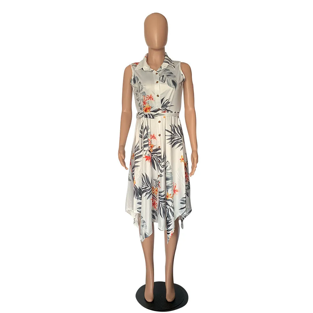 Handkerchief Hem Summer Dress - Culture Heaven Special