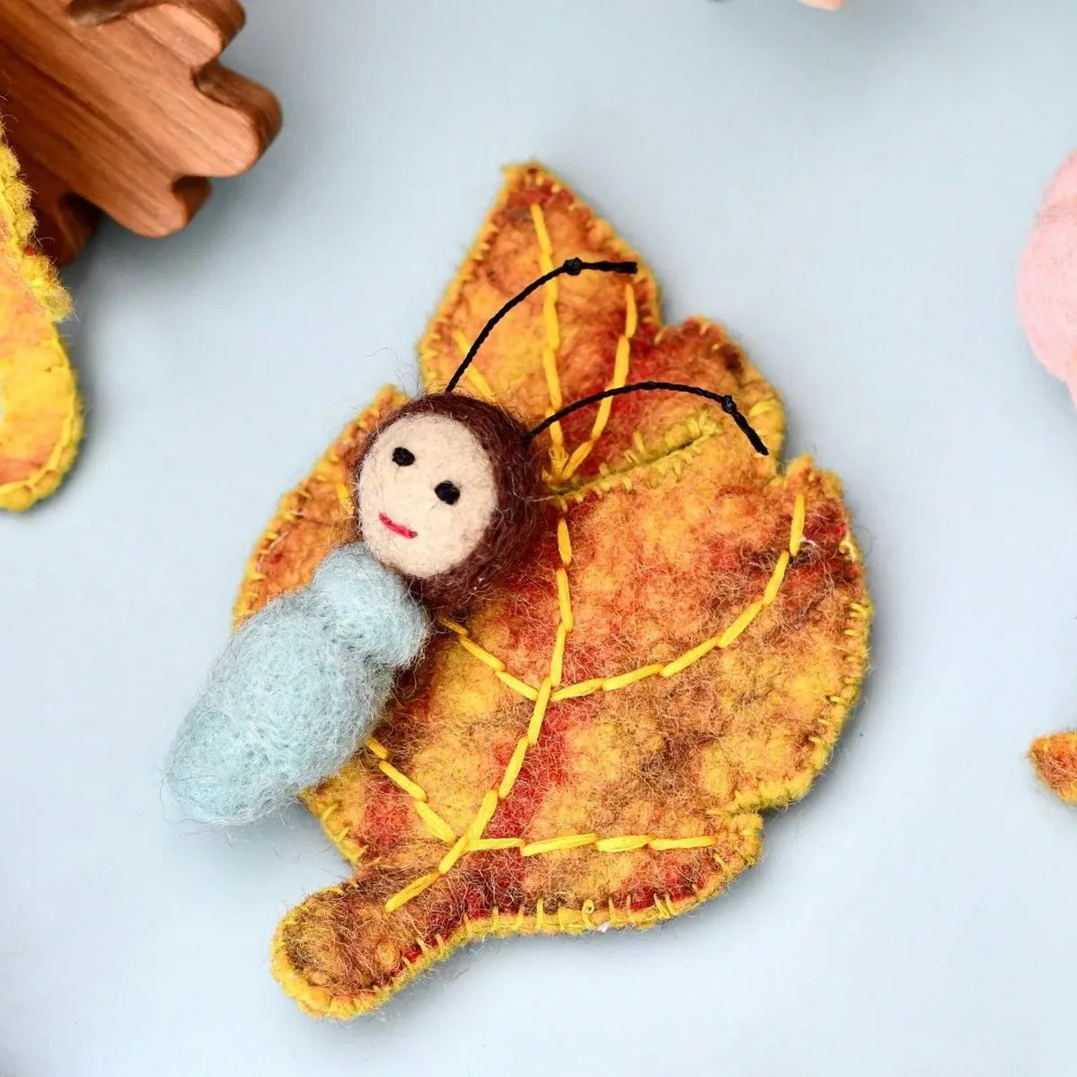 Handmade Birch Leaf Baby