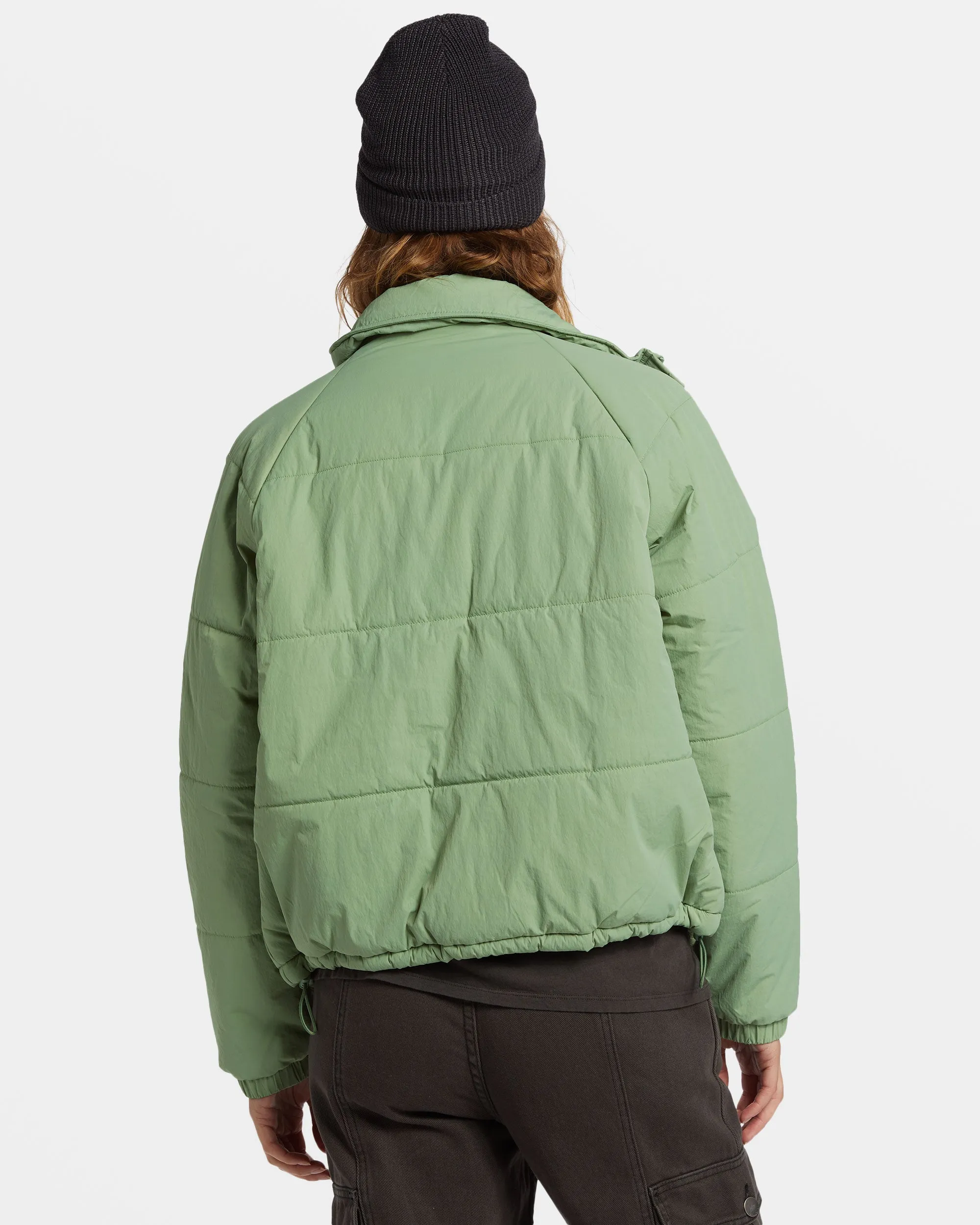 High Route Puffer Jacket - Salty Sage