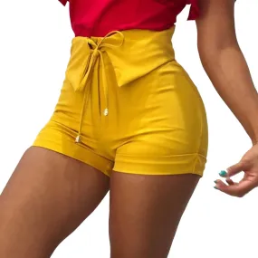 High Waist Bodycon Shorts