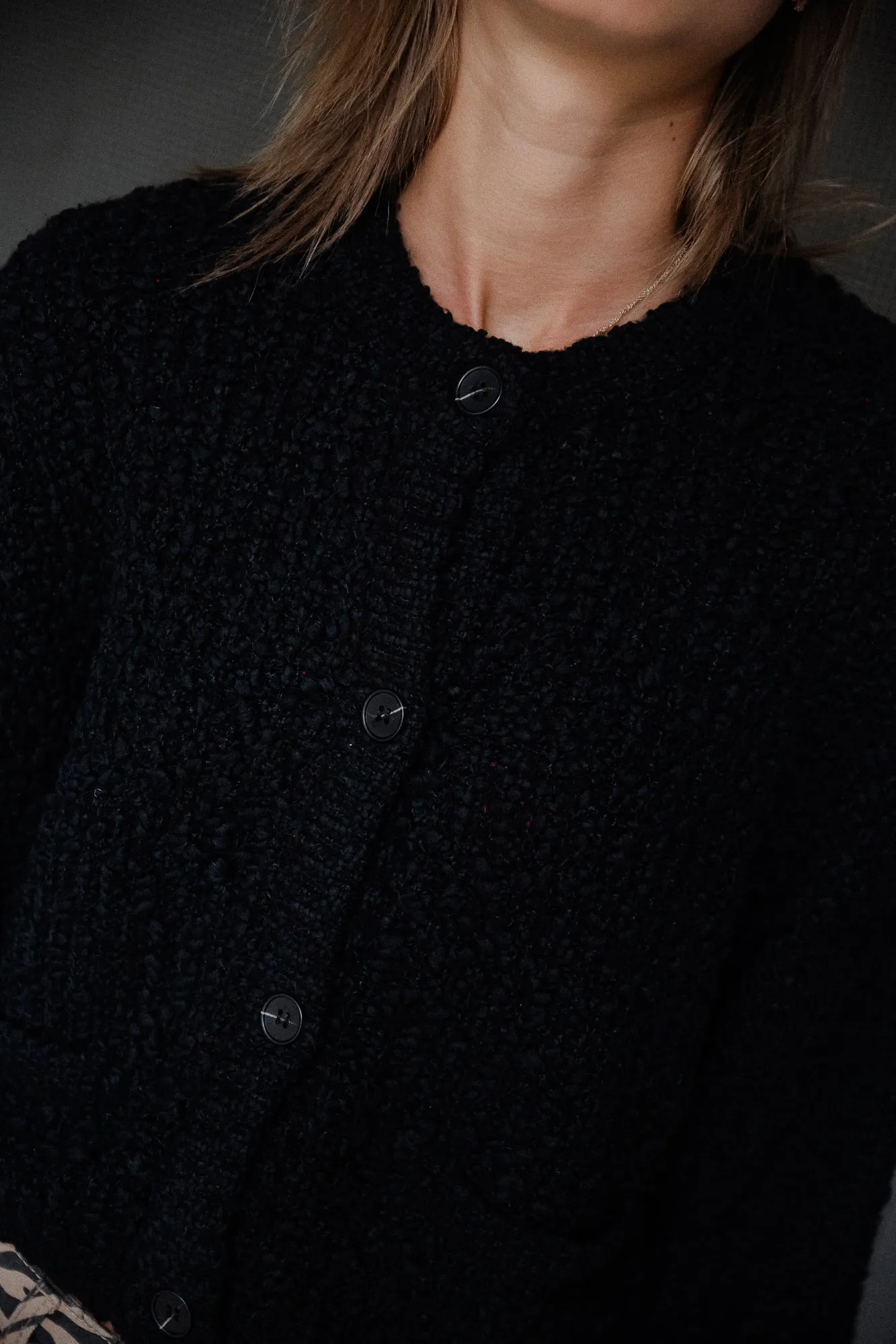 Ida cardigan black