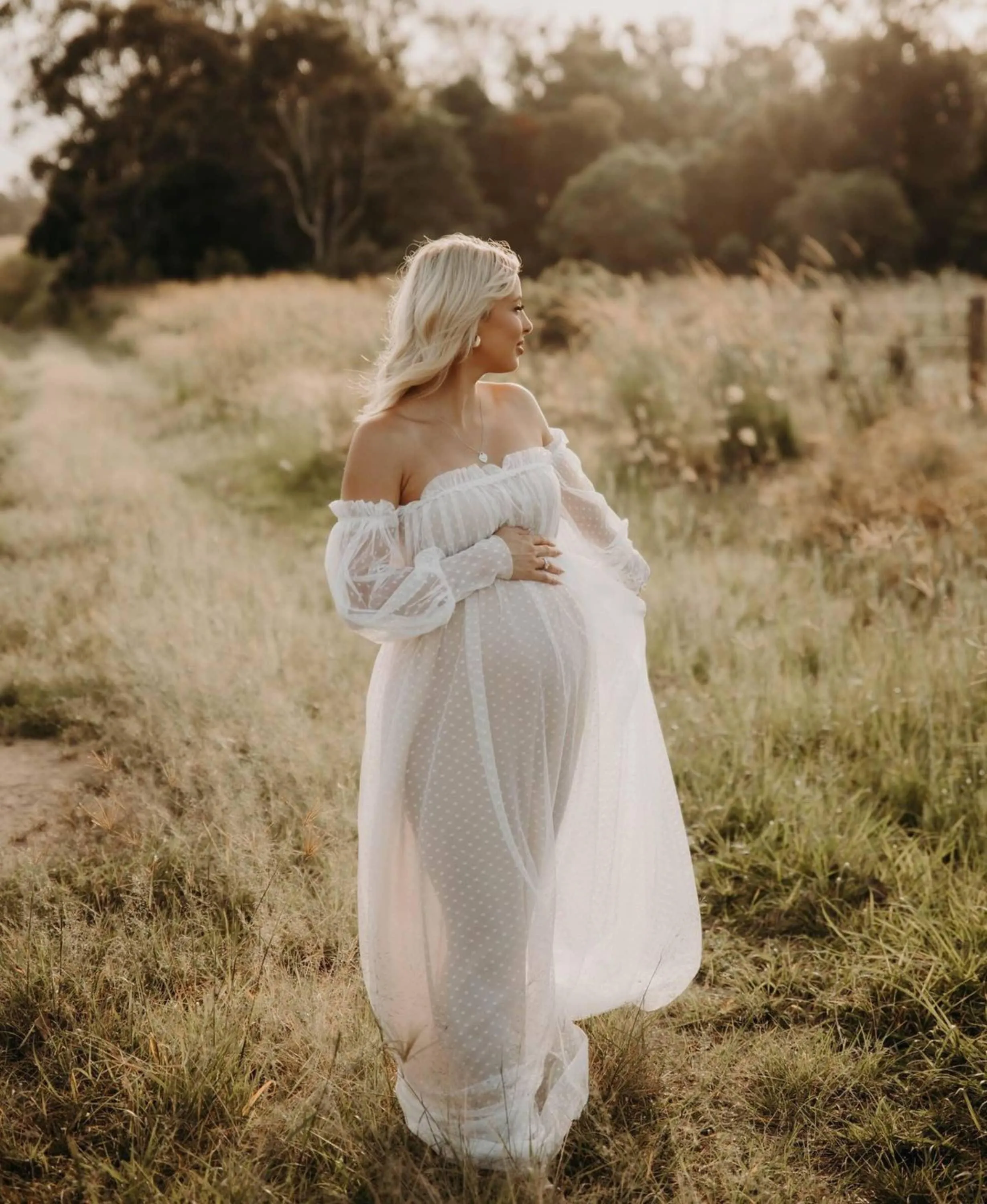 Isadora Tulle Dress with Nude Lining