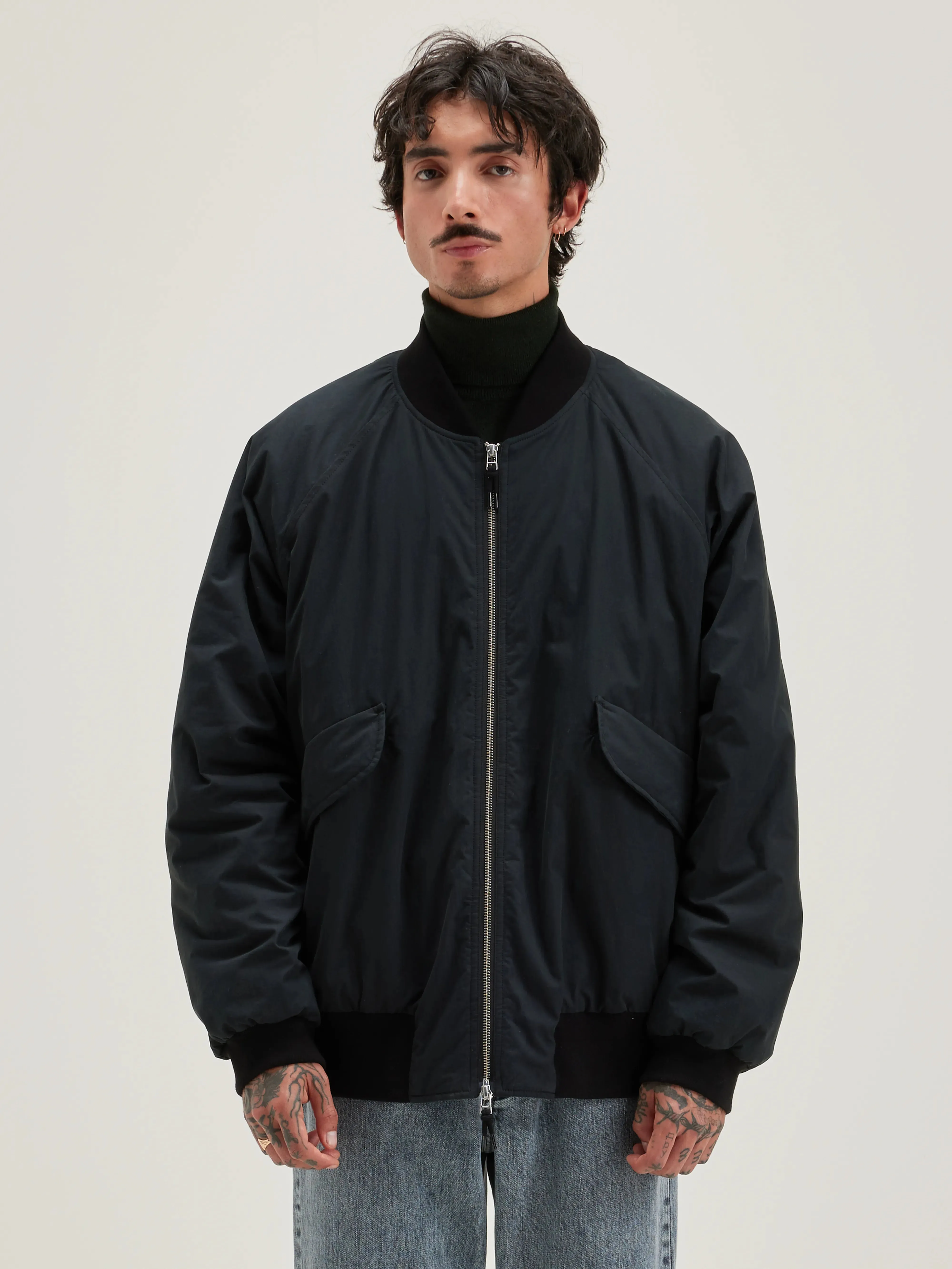 Jonesy bomber jacket (242 / M / BLACK BEAUTY)