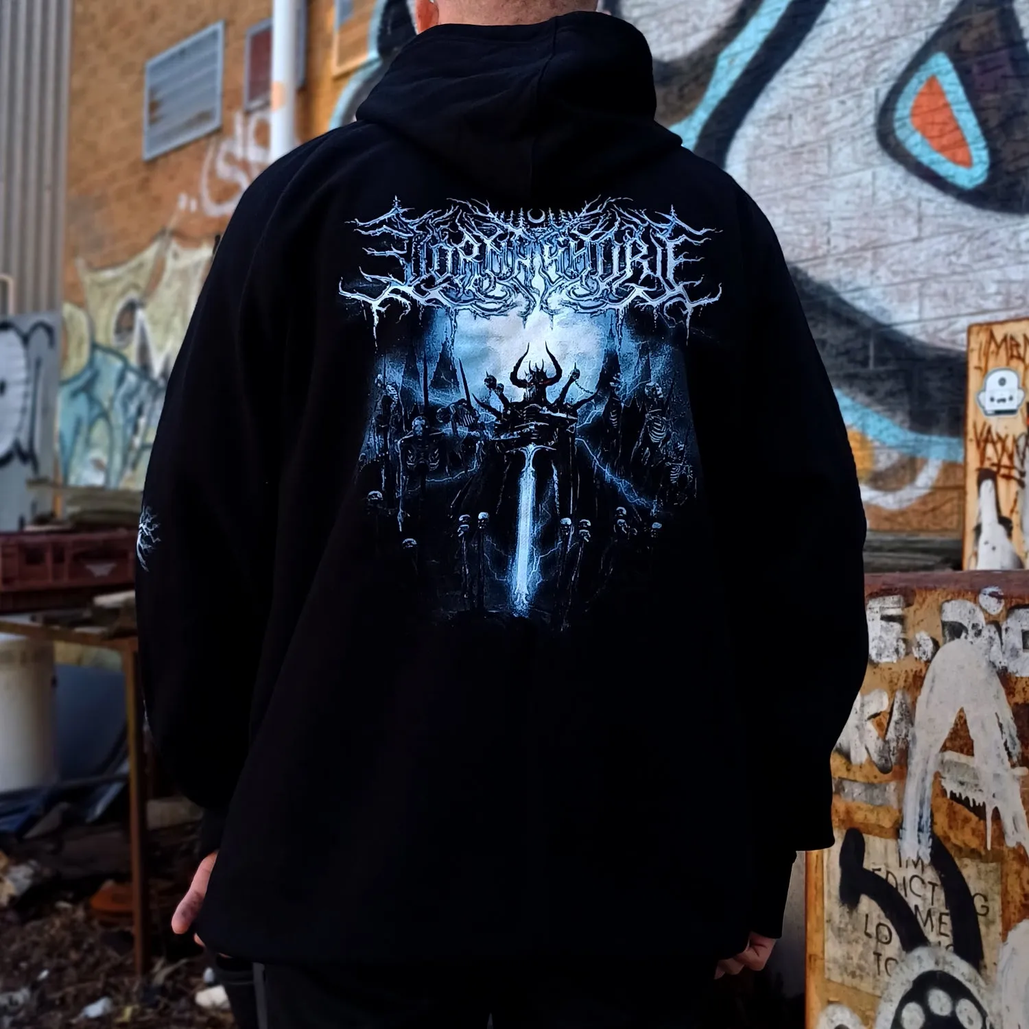 Knight Pullover Hoodie (Black)