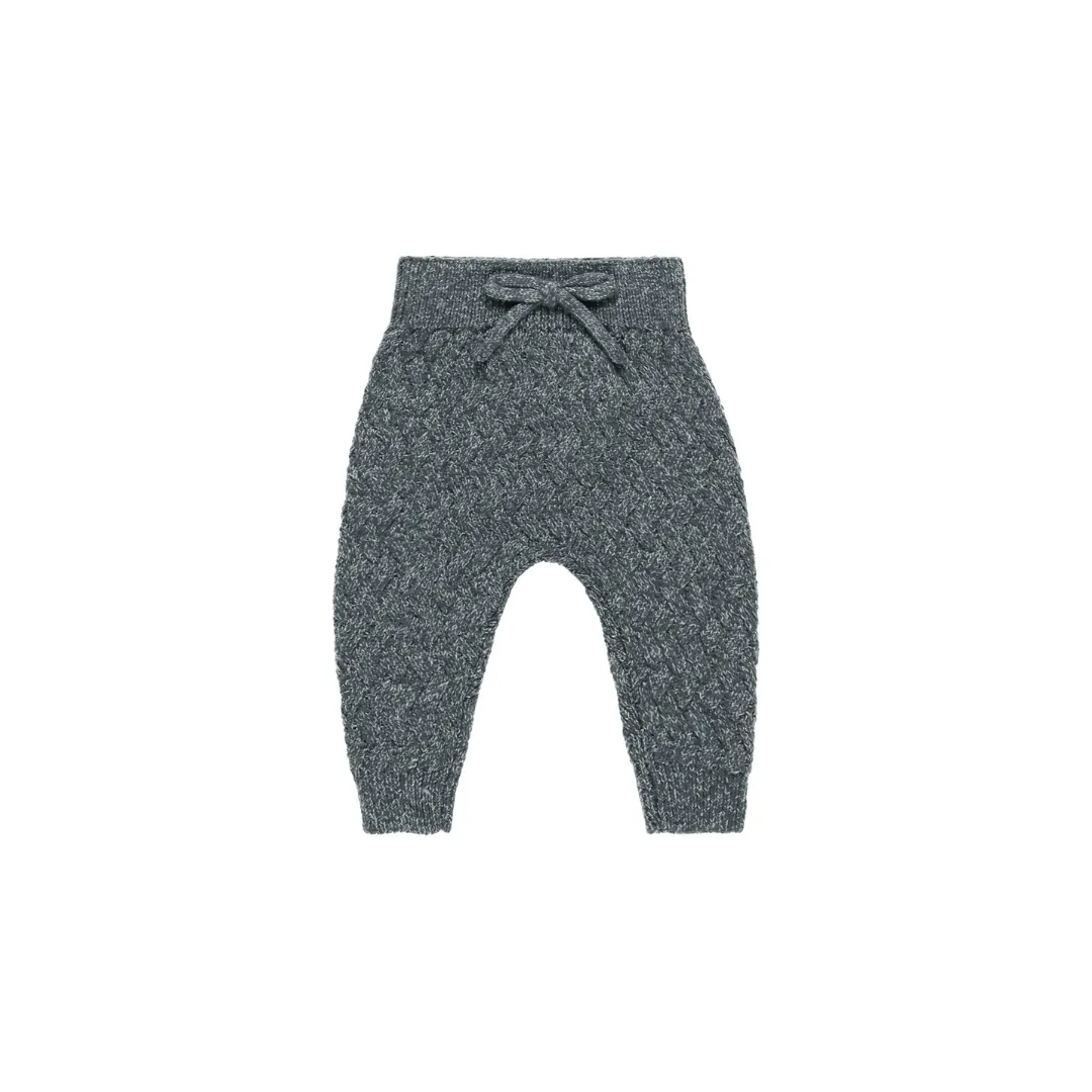 Knit Pants - Heathered Indigo