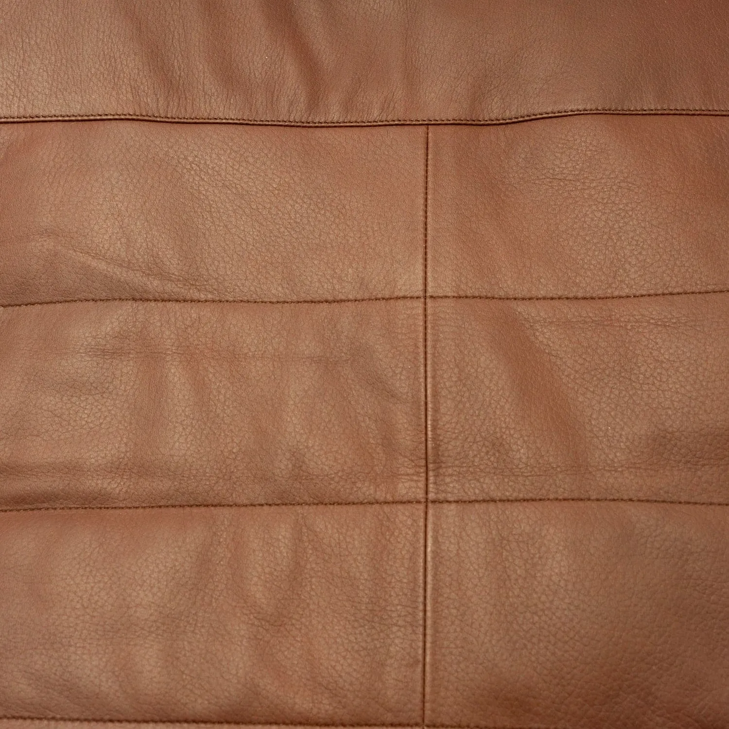 Light Brown Leather Button-Up Gilet