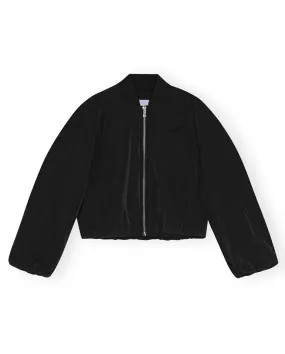 Light Twill Bomber BLACK