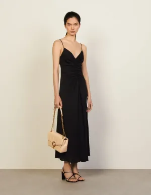 Long Dress With Narrow Straps