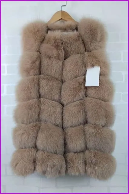 Luxury Warm Fluffy Faux Fur Gilet F2797