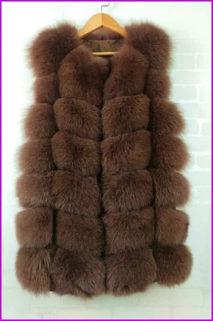 Luxury Warm Fluffy Faux Fur Gilet F2797