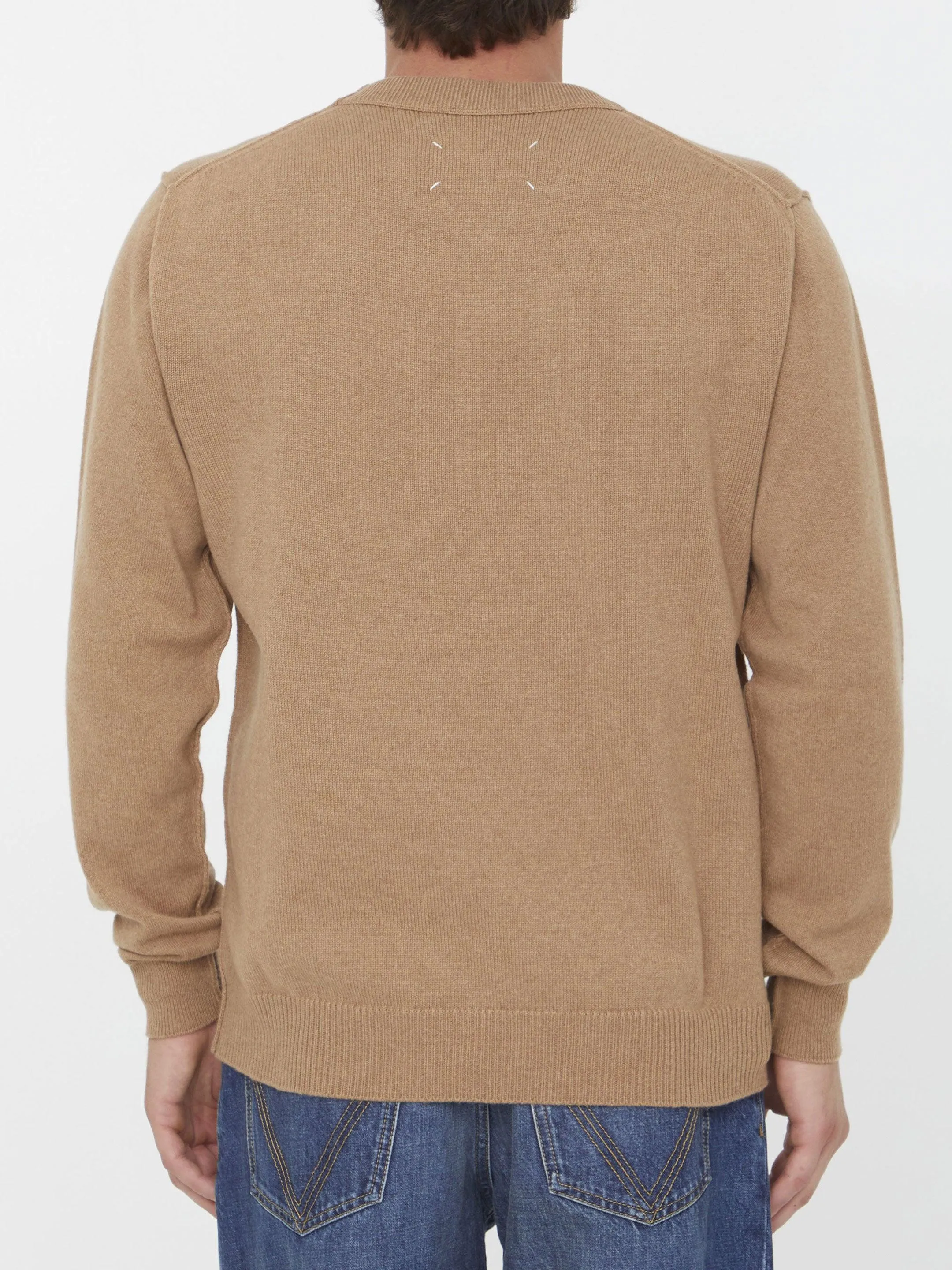 Maison Margiela Camel Cashmere Jumper